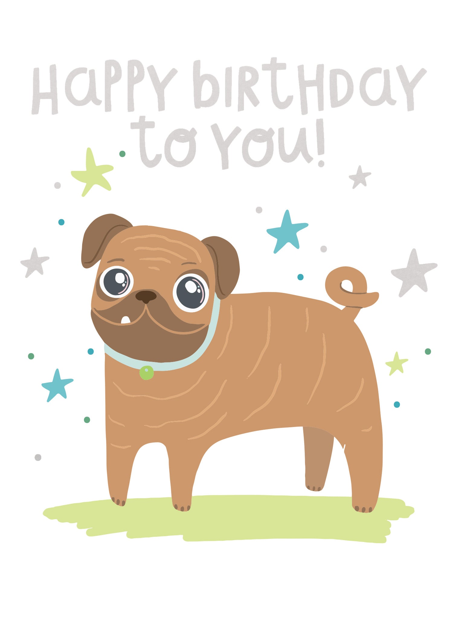 Greeting Card - PARTY PUG